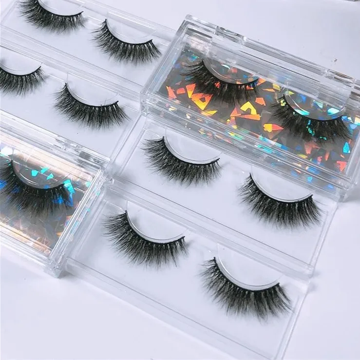 

Custom lashbox packaging wholesale 3d real fur lashes private label 3D mink eyelashes