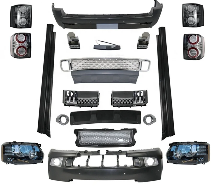 

L322 Body Kit For Land Rover Range Rover Vogue 2002-2009 Upgrade To 2010 2011 2012 Bodykit Auto Parts