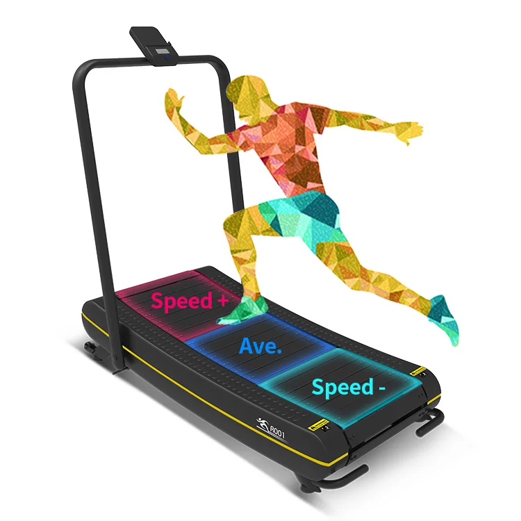 健身房   器械健身跑步机家用跑步机折叠迷你自生woodway手动弯曲跑步