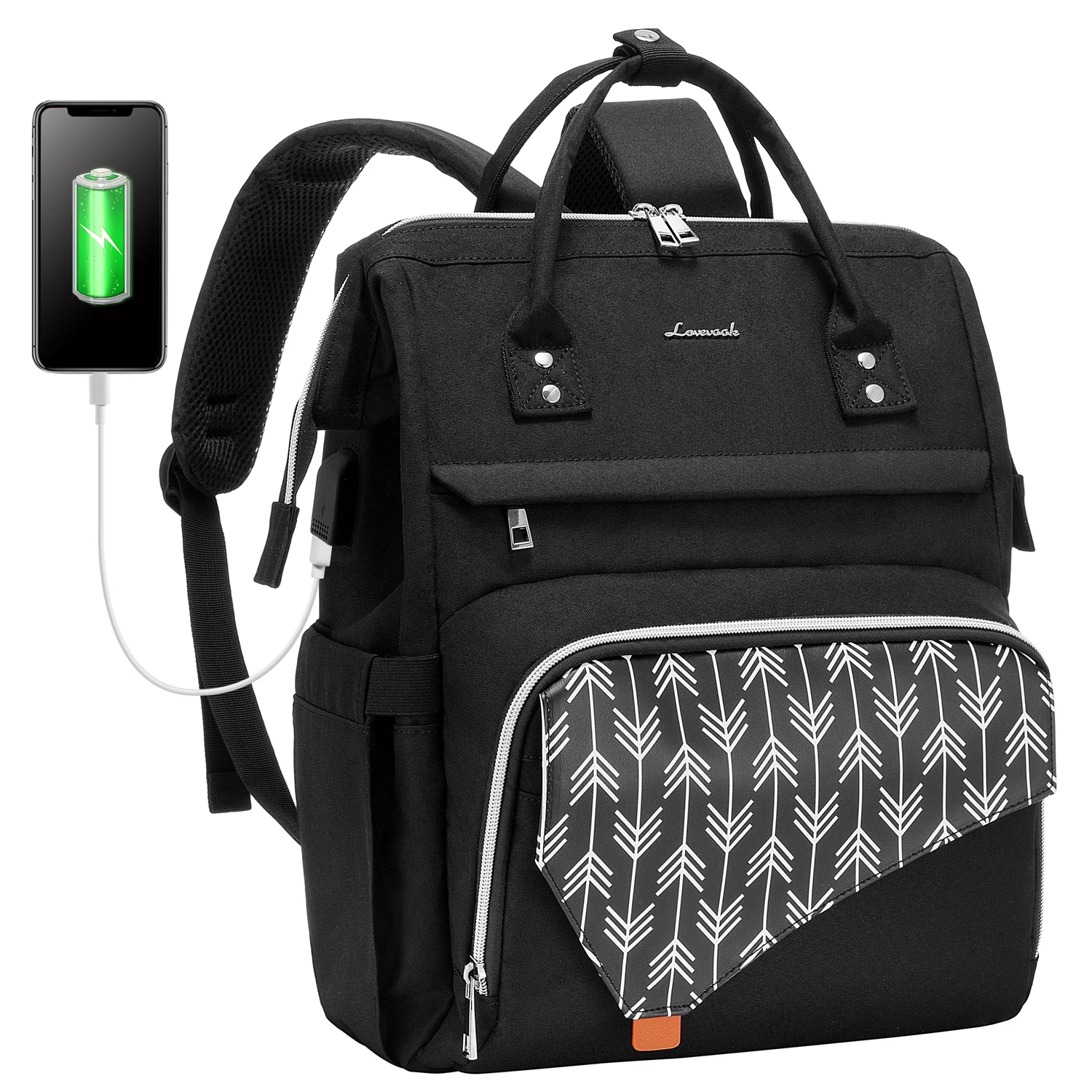 

LOVEVOOK wholesale 15.6 laptop bags Work travel School purses Teacher Nurse Backpacks Laptop Backpack for Women