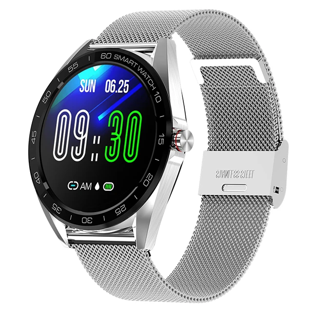 

2020 Hot Selling 1.3'' Real Round Full Touch Screen Smartwatch with Female Smart Watch for Android and IOS