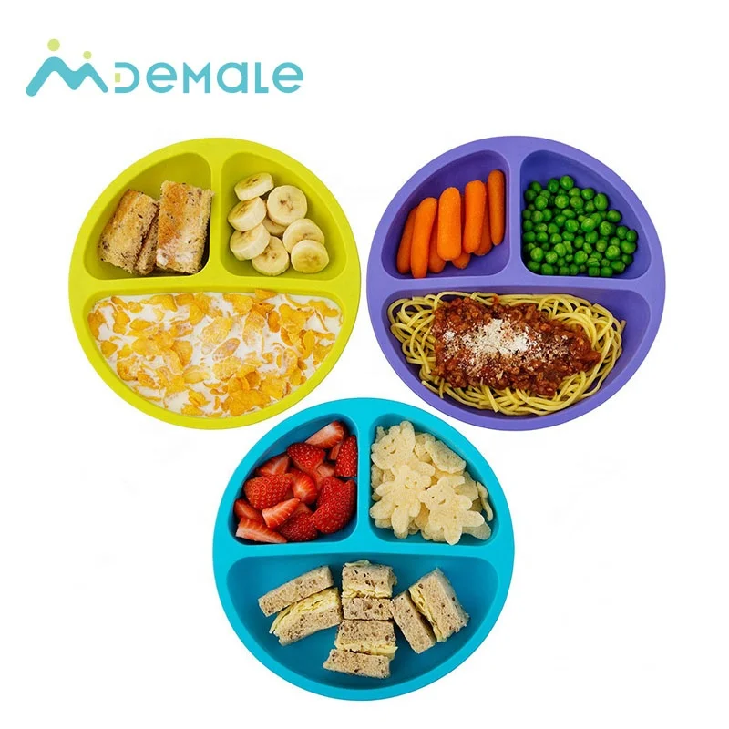 

Hot sale high quality food grade silicone carbide bulletproof food anti sputtering microwave plate, Any color