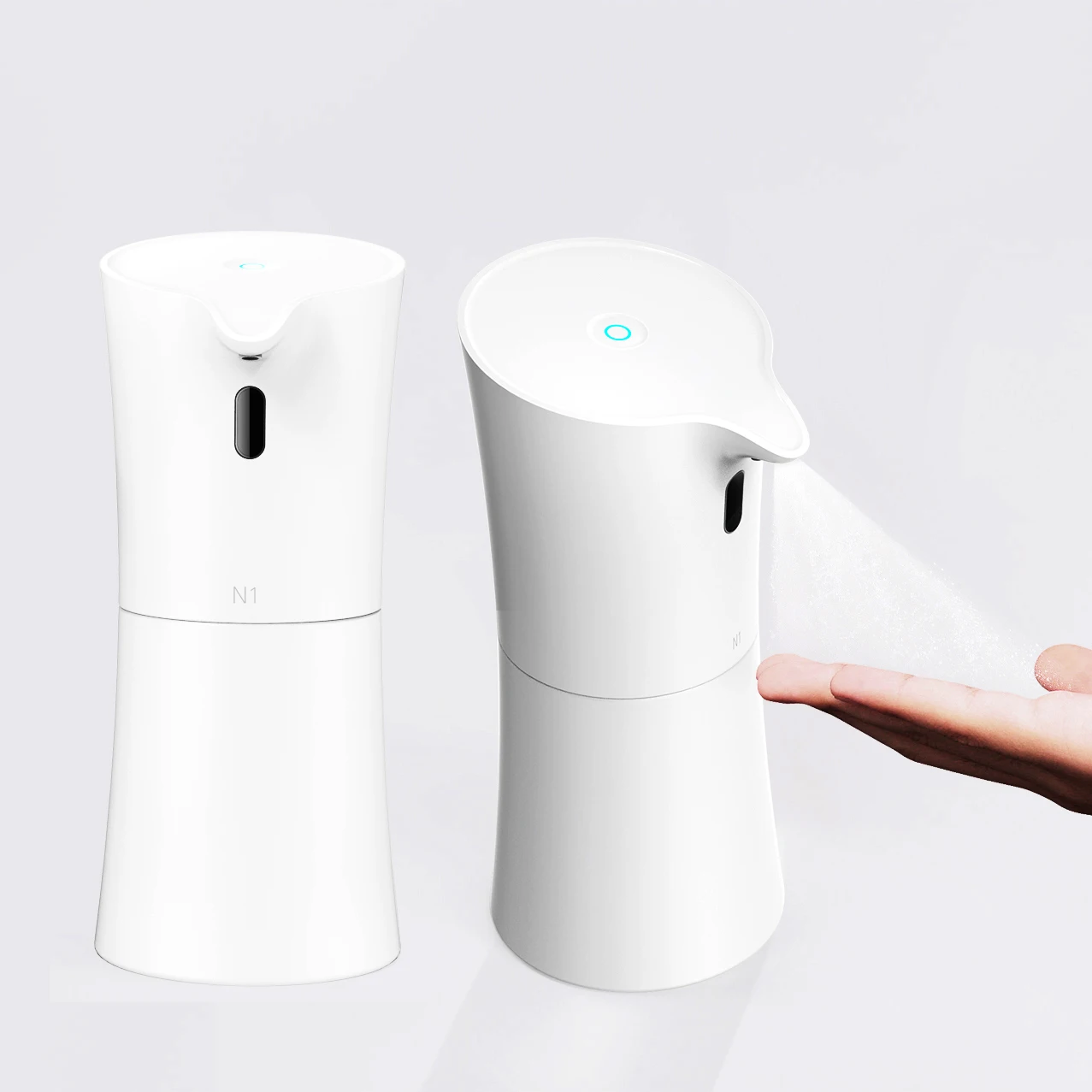 

Intelligent Health Care Automatic Non-contact IR Induction Hand Washing Dispenser Hand Sanitizer Machine, White