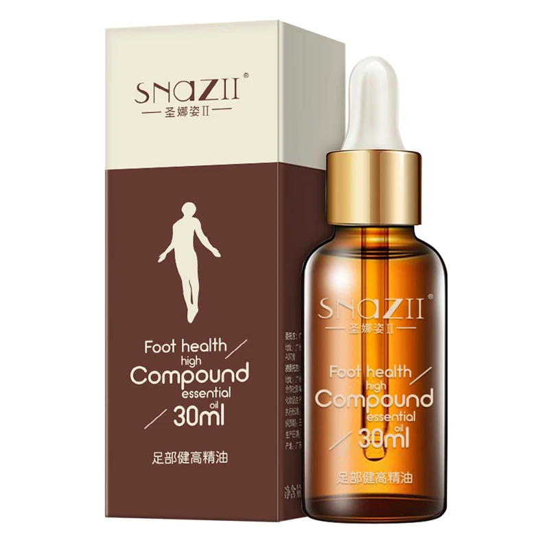 

Snazii Herbal Growth Boosting Height Increasing Essential Oil Natural Bone Grow Taller Foot Massage Oil