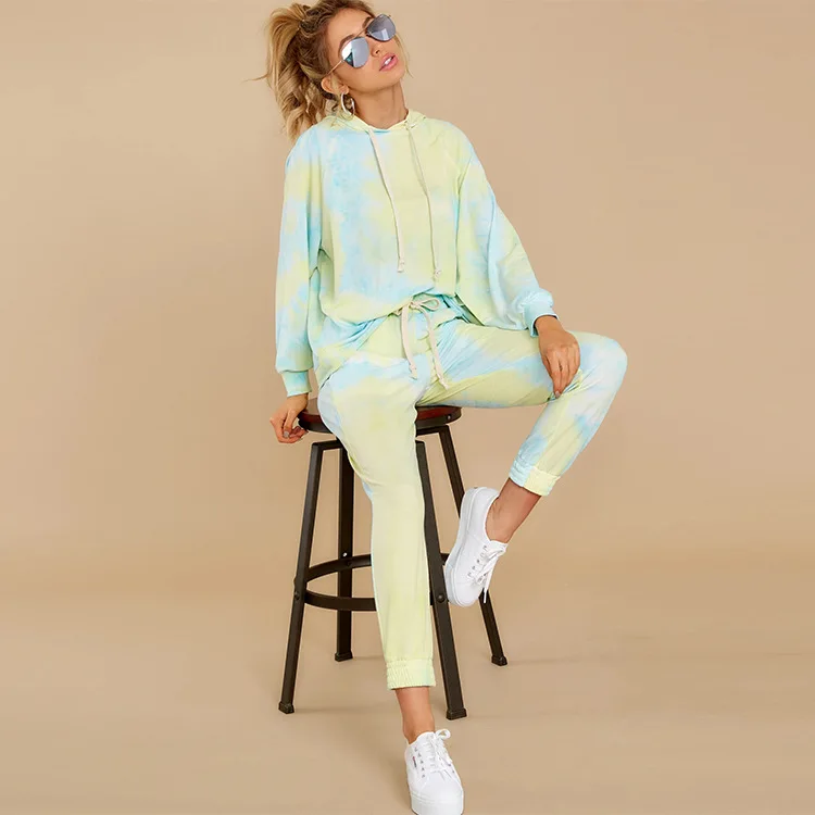 

Free Sample Cold Shoulder Design 2020 Womens Fall Luxury Two Piece Loungewear Manufacturers