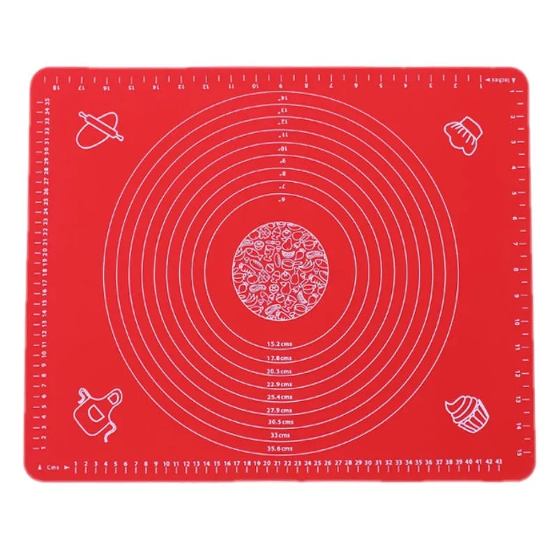 

1126  Thickened Silicone Kneading Non-stick Mat Kitchen Baking Tools Food Mat Silicone Pad, Many colors are available