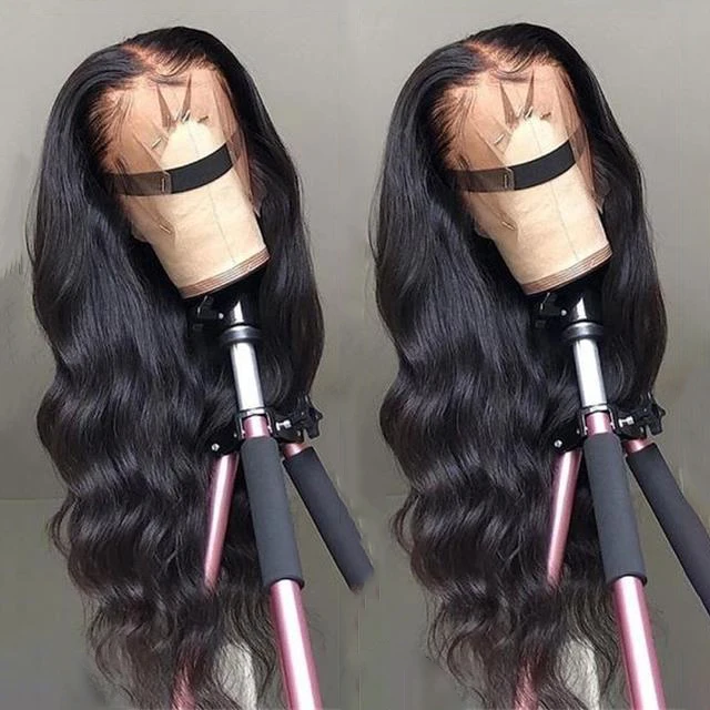 

Pre Plucked Body Wave Wigs Human Hair 360 Lace Frontal Human Hair Wigs 150% Density Brazilian Virgin Hair