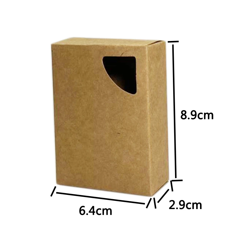 
ZL custom printed with logo recycle empty natural brown kraft paper handmade rose bar soap craft folding packaging gift boxes 
