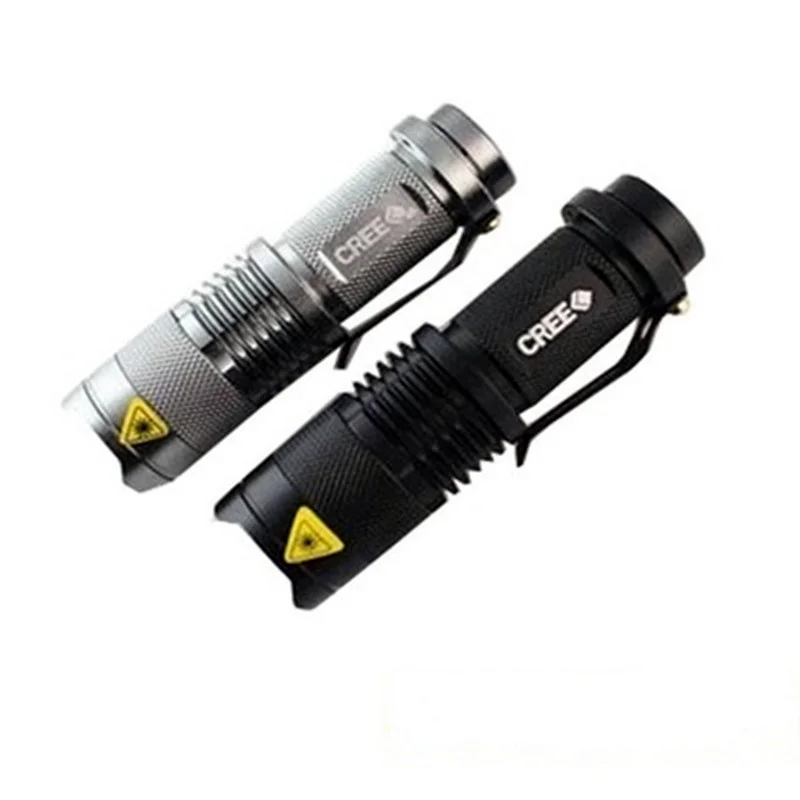 Rechargeable LED flashlight zoomable ultra bright torch light for outdoor activity