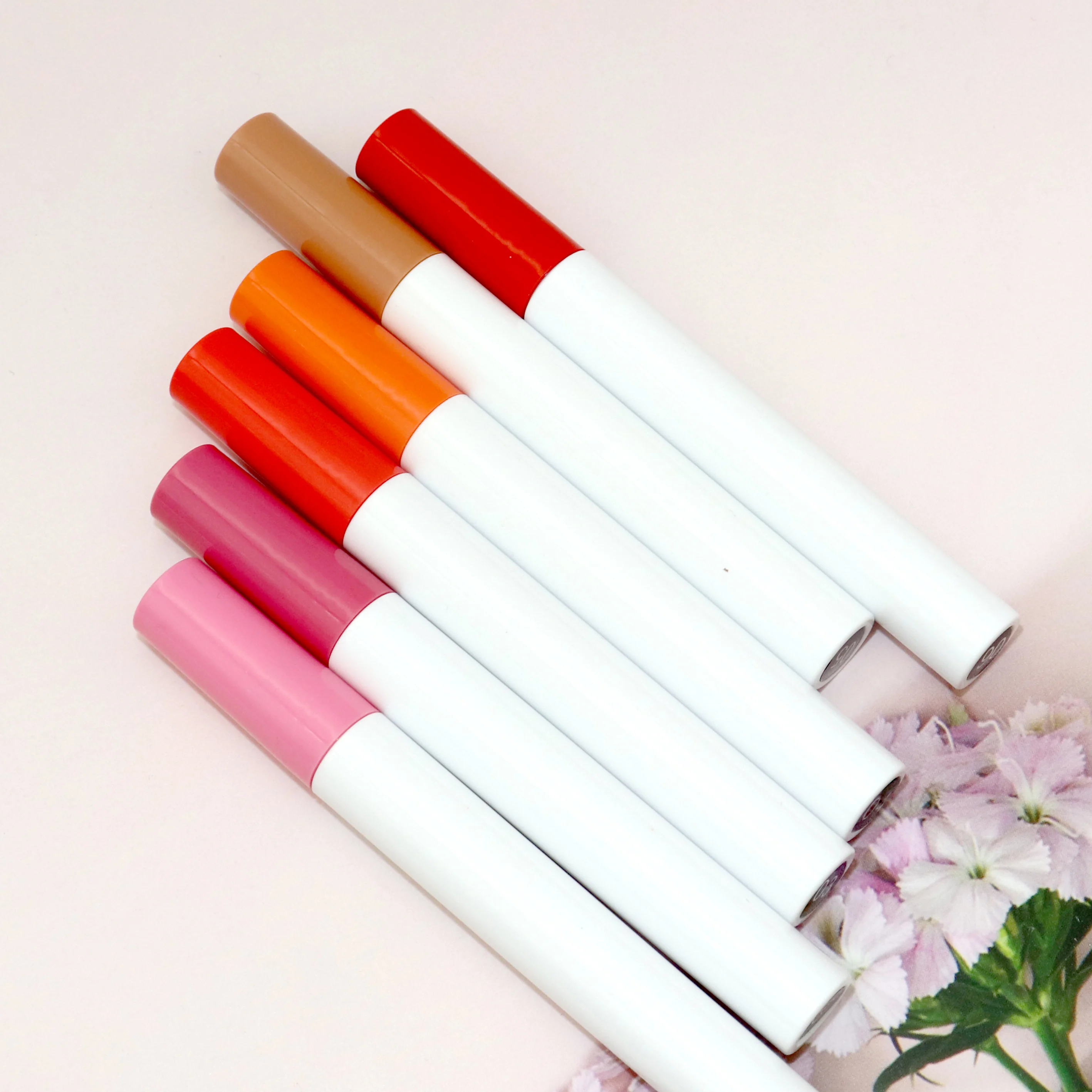 

Custom Logo Cream Lipsticks Long Lasting Waterproof Matte Liquid Lipstick, 6 colors