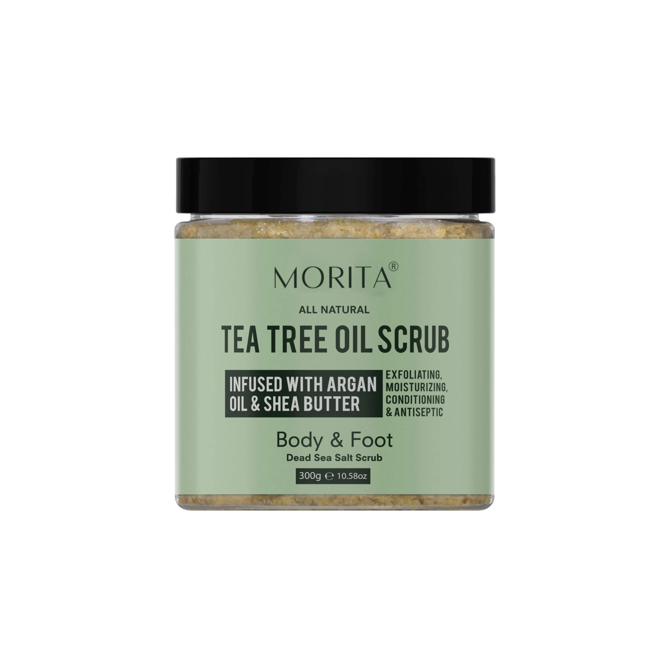 

Processing Customization Argan Oil Shea Butter Tea Tree Oil Body Foot Scrub Organic Whitining Face Brightening Herbal Scrubs