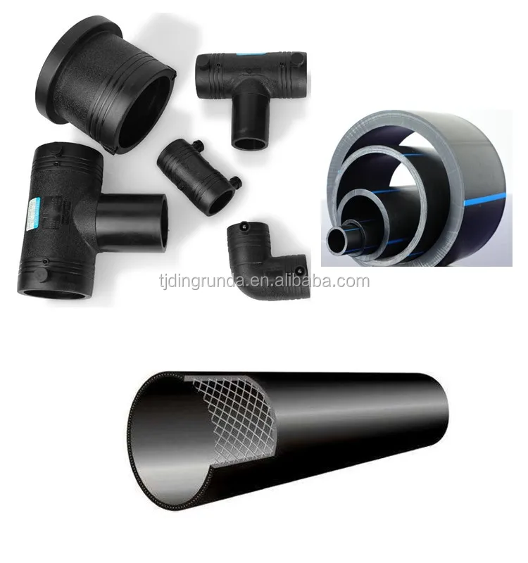 HDPE pipe Electrofusion fittings SDR11 SDR17 pn10 pn16 pe electro fusion couplings