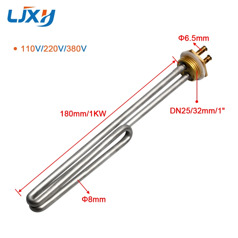 Peixiang Smoothly Tubular Bundle Water Heater Spiral Electric Tube Heating Element AC 220V 3KW Ideal 