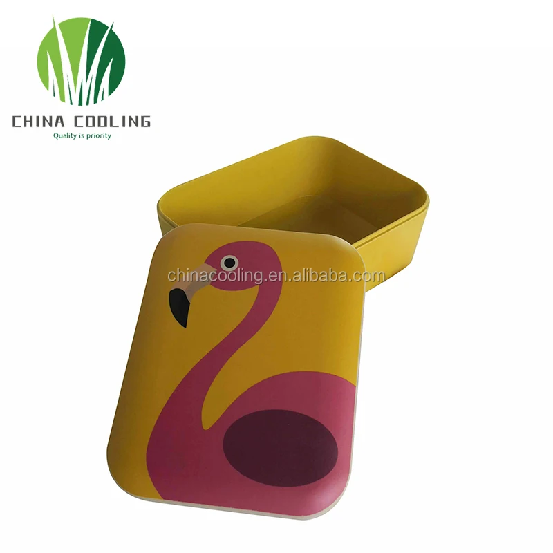 

Eco friendly Leakproof food biodegradable lunchbox children ,bamboo fibre new style Kid lunch box, Customized color