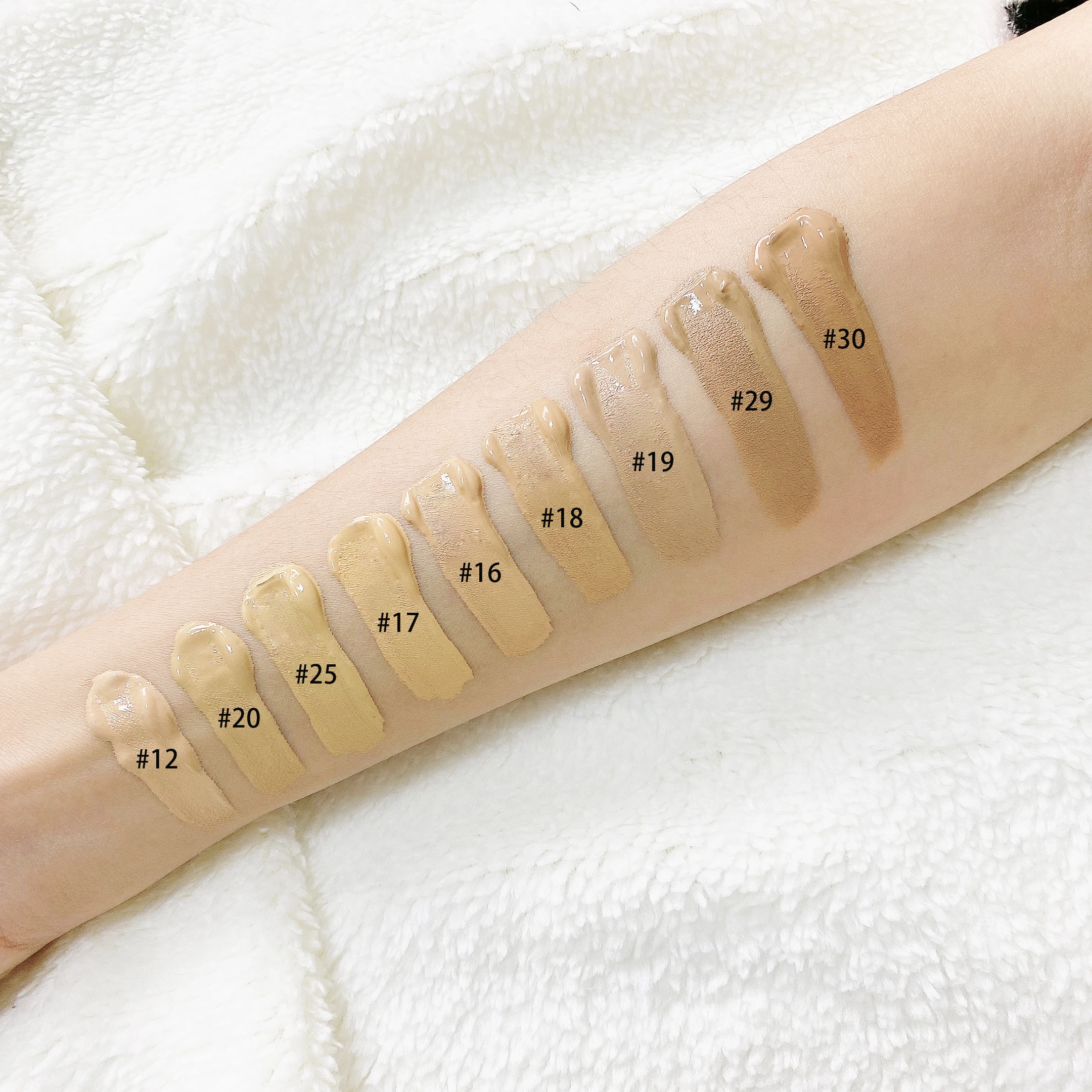 

Popular 41 color waterproof full coverage makeup foundation
