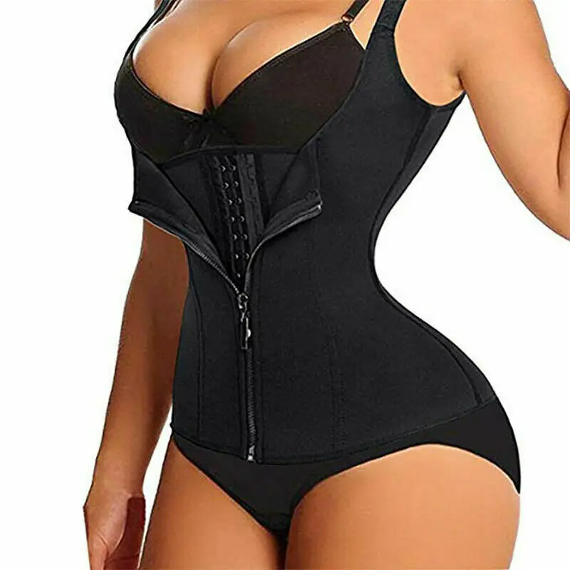 

Waist Trainer High-quality Women's Fat Burning Sauna Sweat Vest Shaping Abdomen Control Shaping Clothes, Customized color