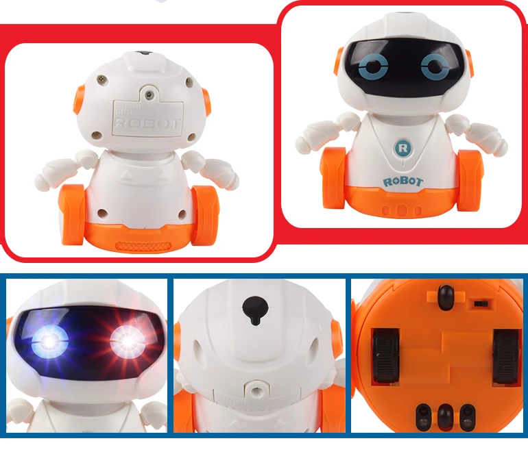 New Electronic Walking Kid Educational Dancing Robot Kit Toy Robots