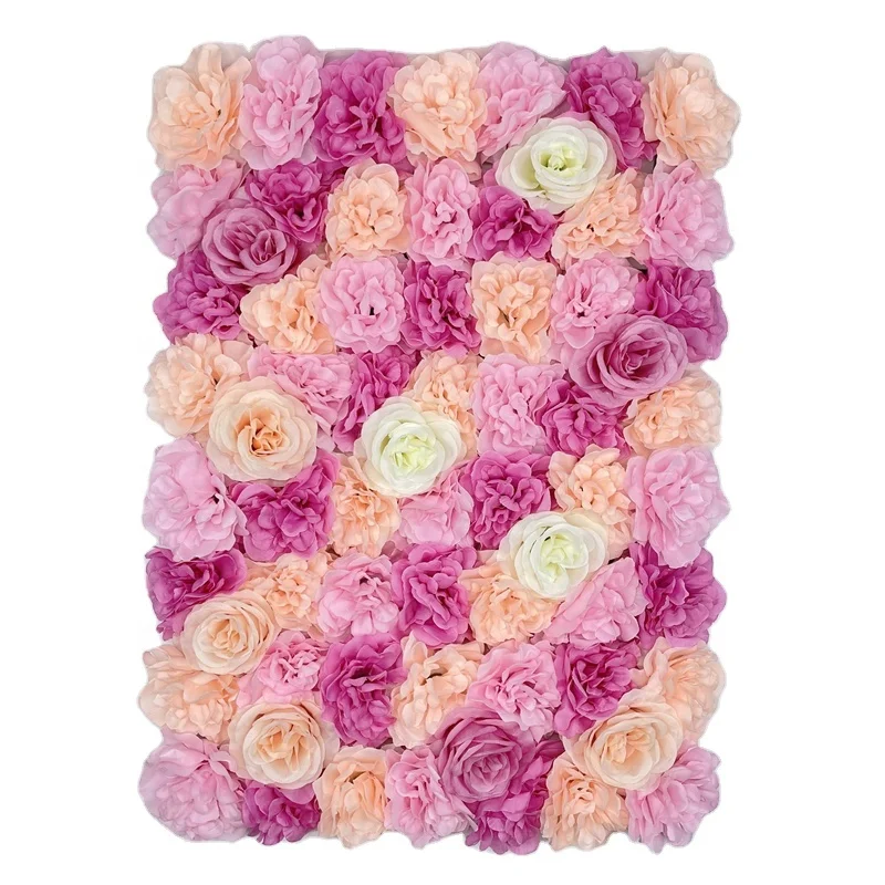 

DFK0037 Low Price Indoor Shooting Store Background Wedding Decoration Props Colorful Artificial Flower Wall, Picture shows