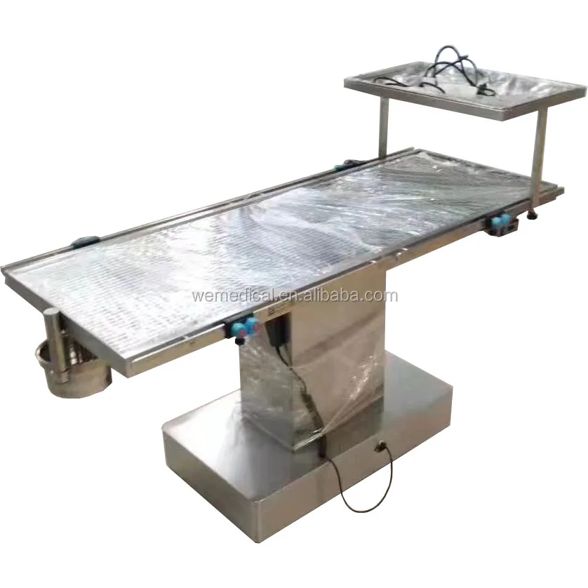 
Vet clinic equipment wet pet disposal table for vet examination pet table 
