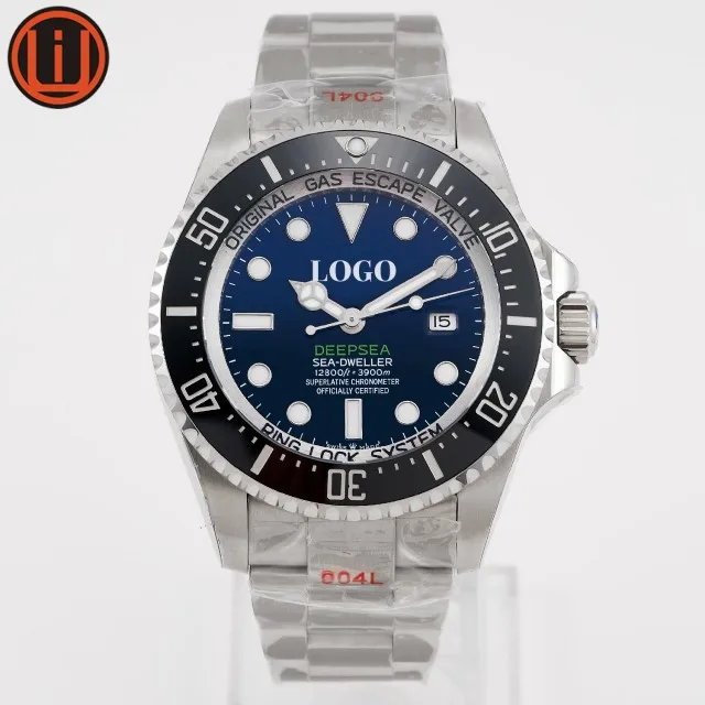 

Luxury Men Sports Noob Watch ETA Movement 904L Steel D-blue 116660 Deepsea Watches