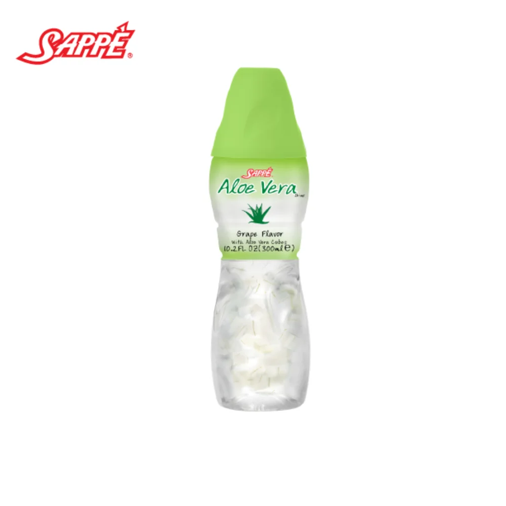 
Premium Quality SAPPE Grape Flavor Aloe Vera Soft Drinks 