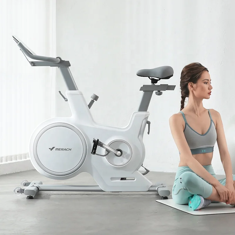 

White Color Spinning Exercise Bike Body Fit Exercise Bike