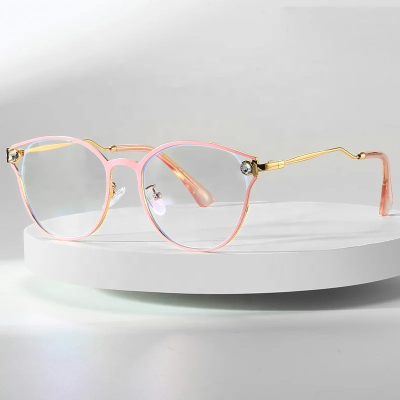 

venta de armazones para lentes women newest blue light blocking eye glass eyeglass frame with fashionable arms