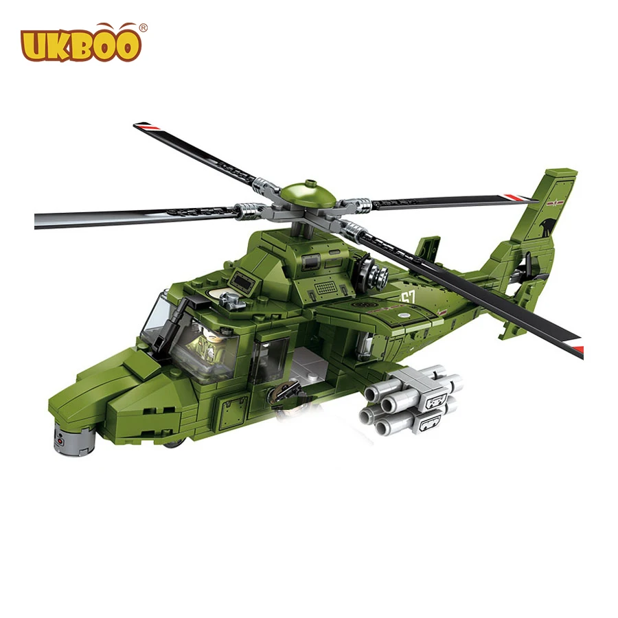 

Free Shipping Military Bricks Swat Police Fighter Building Blocks Helicopter Toys With Figures And Gun