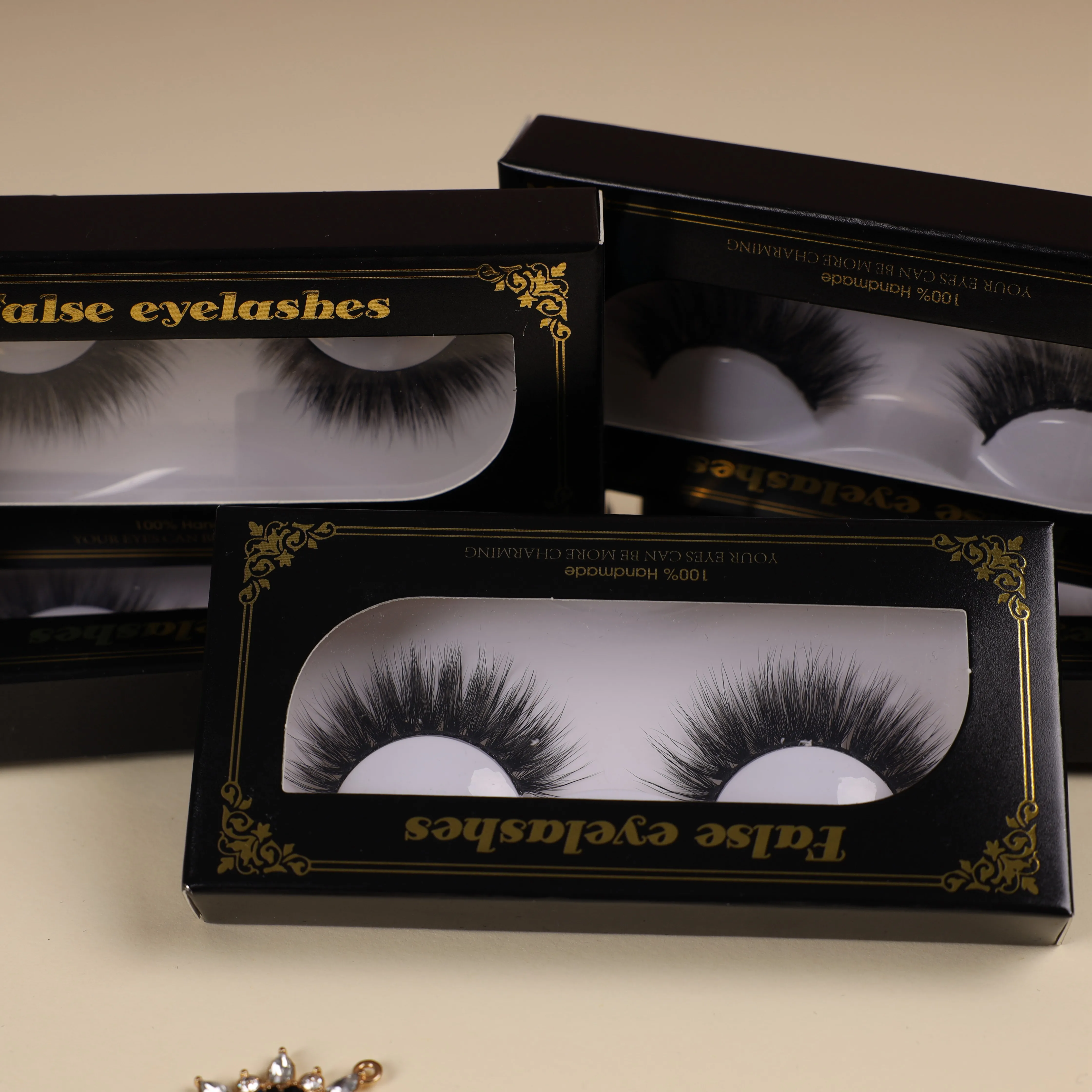 

Factory OEM Private Label Faux 25mm 3d Mink Eyelashes Vendors,3d Mink Lashes, Customized color