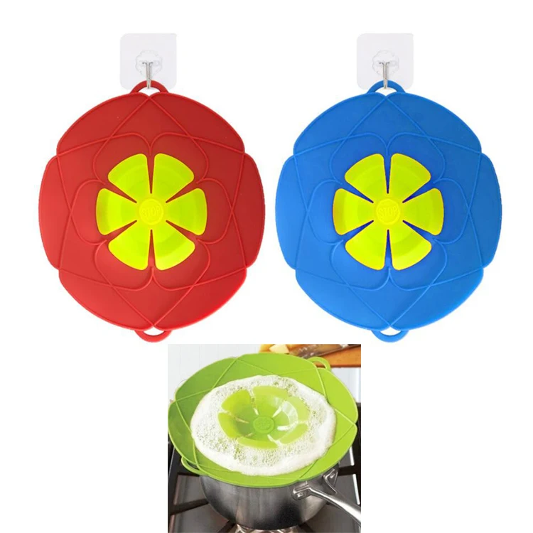 

New Products Kitchen Gadgets Wholesale Boil Over Spill Stopper Anti-overflow silicone cooking lid