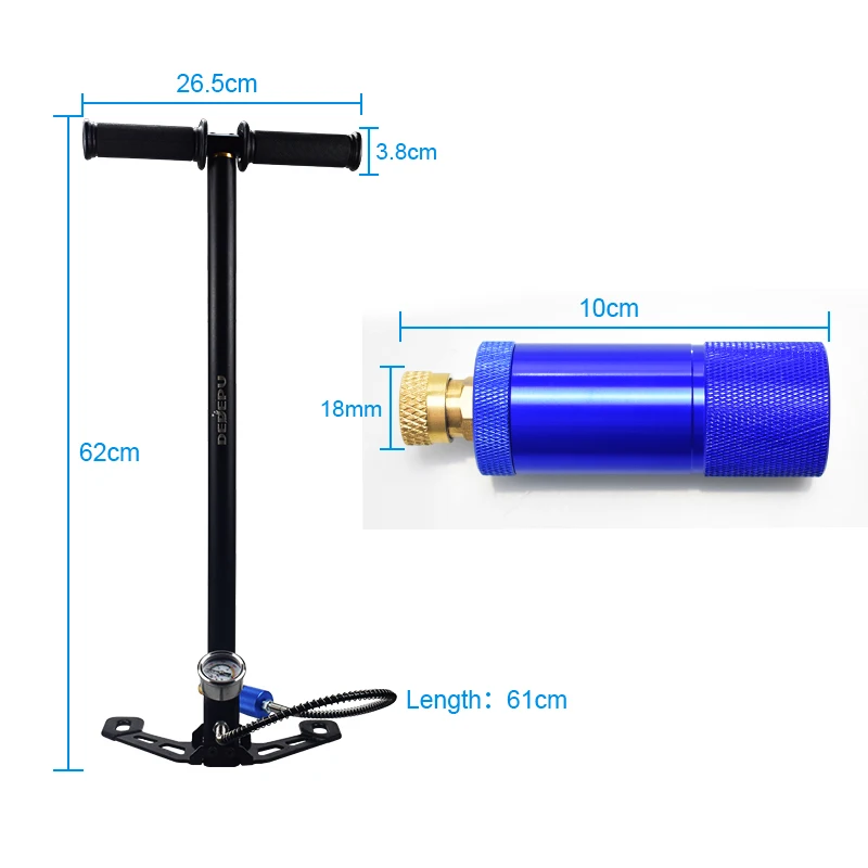 
S5000 Plus Scuba Diving Tank Equipment, Mini Scuba Dive Cylinder with 20-25 Minutes Capability 