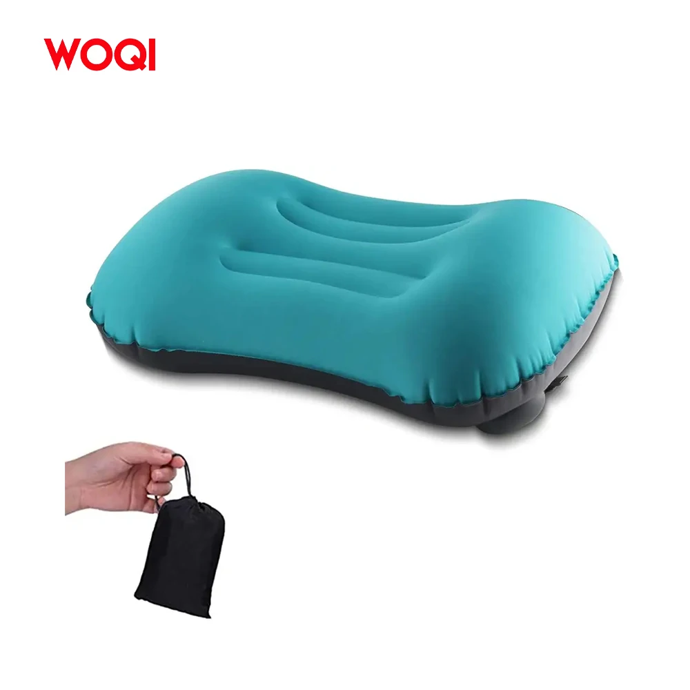 Woqi Hot Popular  Compact air  Pillow  Good Night Sleep While  Hiking Backpacking Camping Pillow