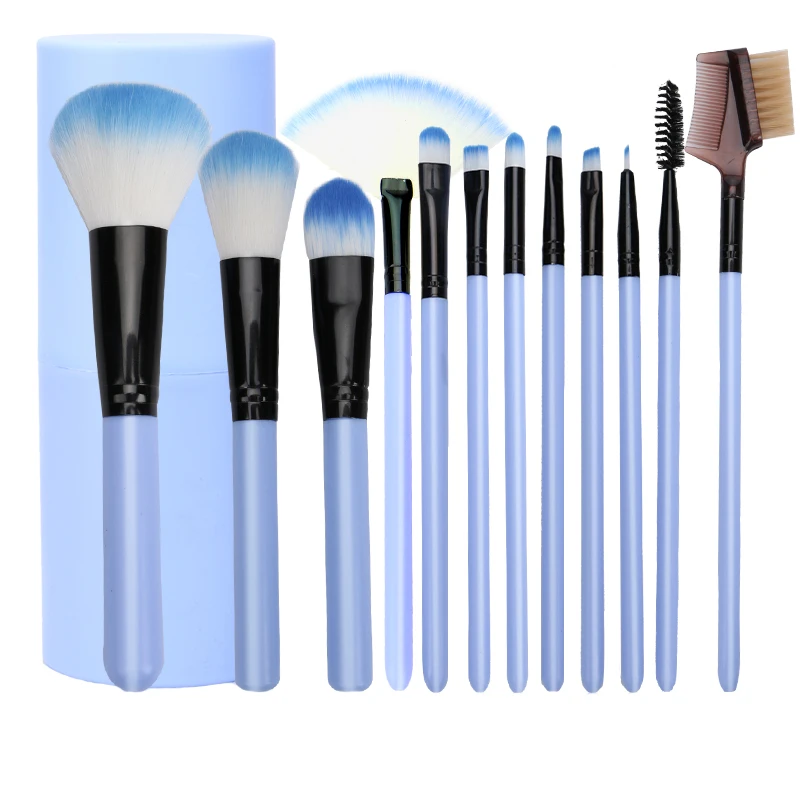 

brush make set up Luxury Makeup Brush Set Kit Wholesale Price Wood Handle Accept Private Label Cosmetic makeup brush