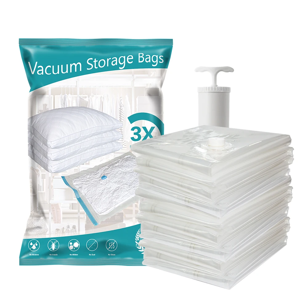 

Eco Friendly Small Large PAPE Plastic Vacuum Bag for Household Storage