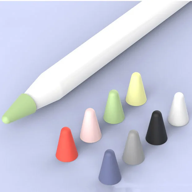 

Box Package Replacement Silicone Pencil Tip Case for Apple Pencil Tip Silicon Cover, 9 colors