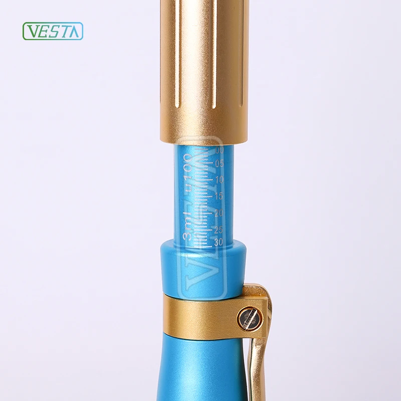 

Vesta 2021 newest hyaluronic injection pen Best selling products mesotherapy acid pen no needle lip enhancement equipment, Blue gold