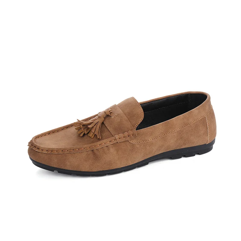 

Stylish Stitching and Tassels Design Men's Casual Shoes