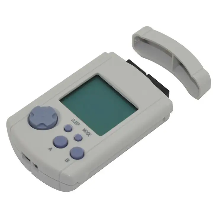 

Grey Memory Card For Sega Dreamcast Dream Cast Game Visual Memory Unit Memory Card