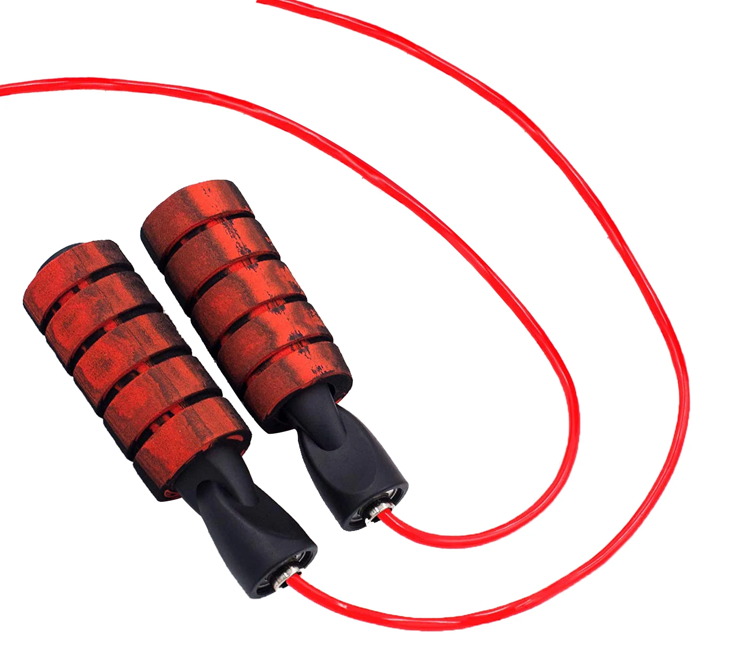 

Customized Eva Foam Handle Skipping Rope Weighted Pvc Jump Ropes For Fitness