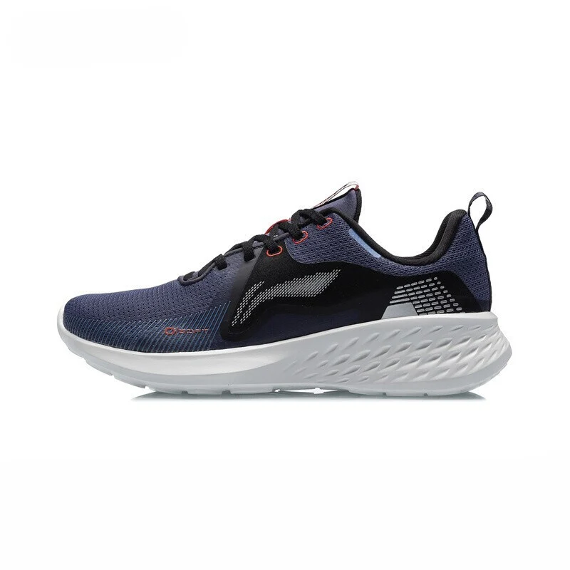 

LiNing Men SOFT ELEMENT Cushion Running Shoes Lightweight Basic Gym Sport Shoes Lace-up Sneakers