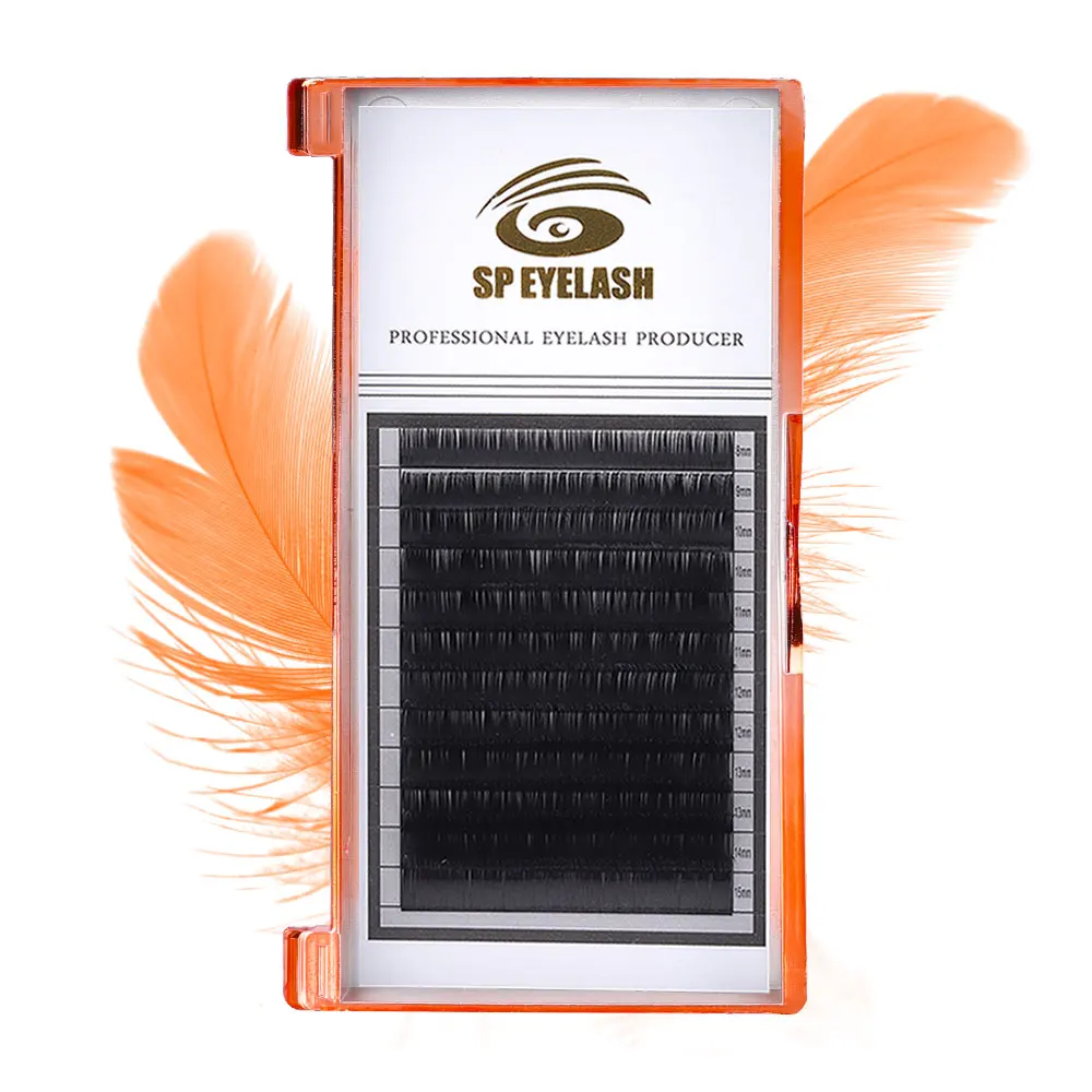 

Premium Mink Eyelashes Extension with Private Label, Natural black