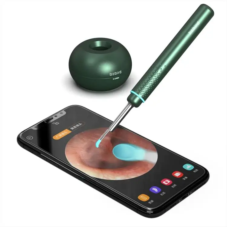 

Bebird M9 Pro stainless wifi visual ear picker earwax remover with waterproof 1080P 3MP HD camera