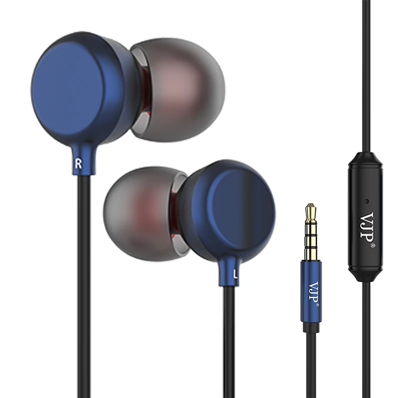

In Ear Earphones Wired Noise Cancelling Headphones Bass Stereo Headsets Sport Earbuds Earphones with Microphone, Colors customized