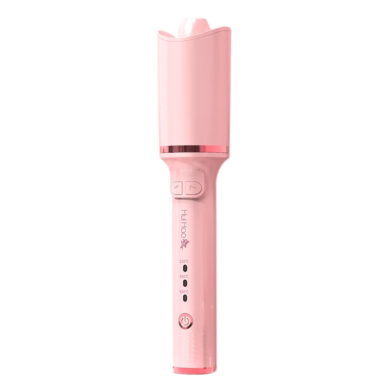 

Best Sale 54W Electric Spiral And Styler Automatic Spiral Curling Iron Ceramic Curler Wand Auto Rotating Styling Tools, Pink/green/white