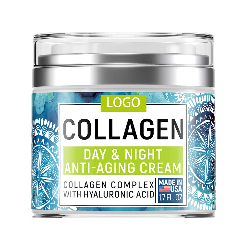 

Collagen Cream For Face Cremas Faciales Care Moisturizing Anti Aging Wrinkles Facial Cream Natural Hyaluronic Acid Firming Cream