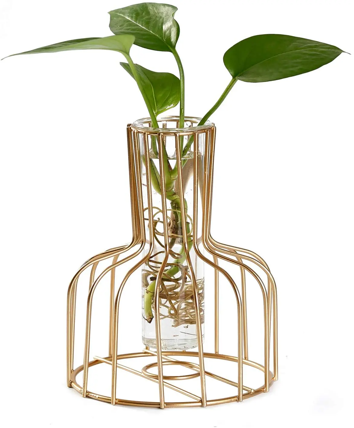 

High Quality Mid Century Display Designs Gold Flower Shelf Holder Rack Bracket Indoor Flower Metal Plant Stand, Gold/customized color