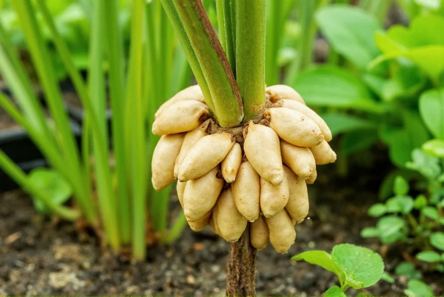 Freshly harvested ginger rhizomes showing proper size and texture for home gardening success