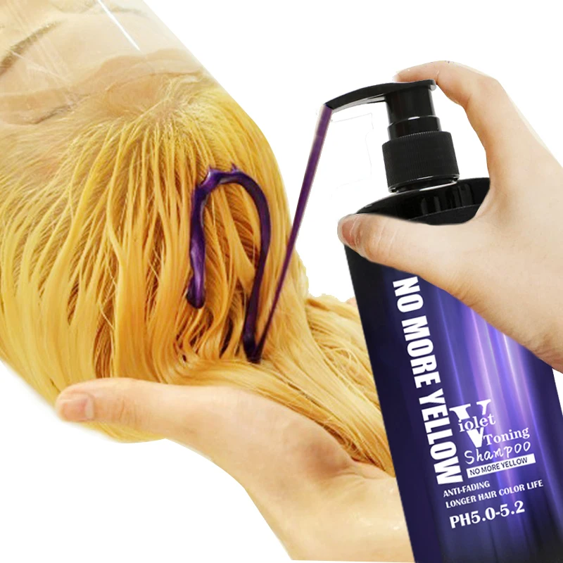 

Manufacture Keratin Treatment Anti- brassy No Yellow Purple Shampoo For Blonde Hair