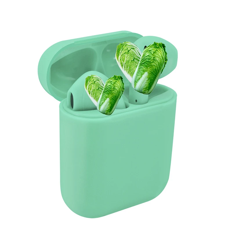 

hot selling Factory Bt 5.0 Stable Connecting Touch Control Pop Up Auriculares I12 Inpods Wireless Headphone earphone, White green red black