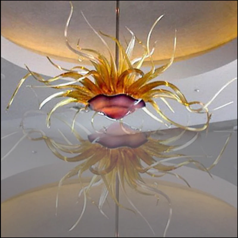 

Italian Designer Glass Pendant Lamps New Arrival Warranty Colorful Hotel Big French Vintage Chandelier, Customized